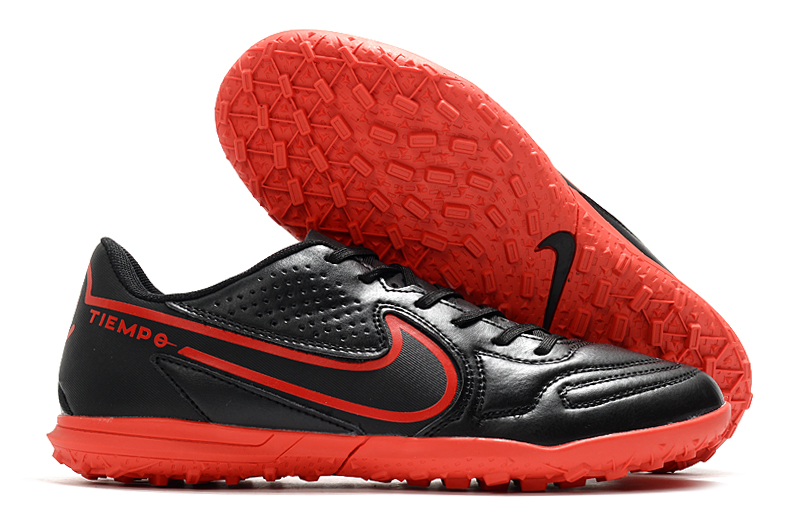 Nike tiempo negro y rojo sales