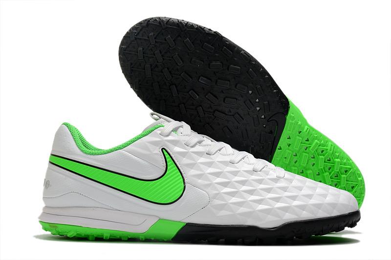 Nike tiempo blancos store con verde