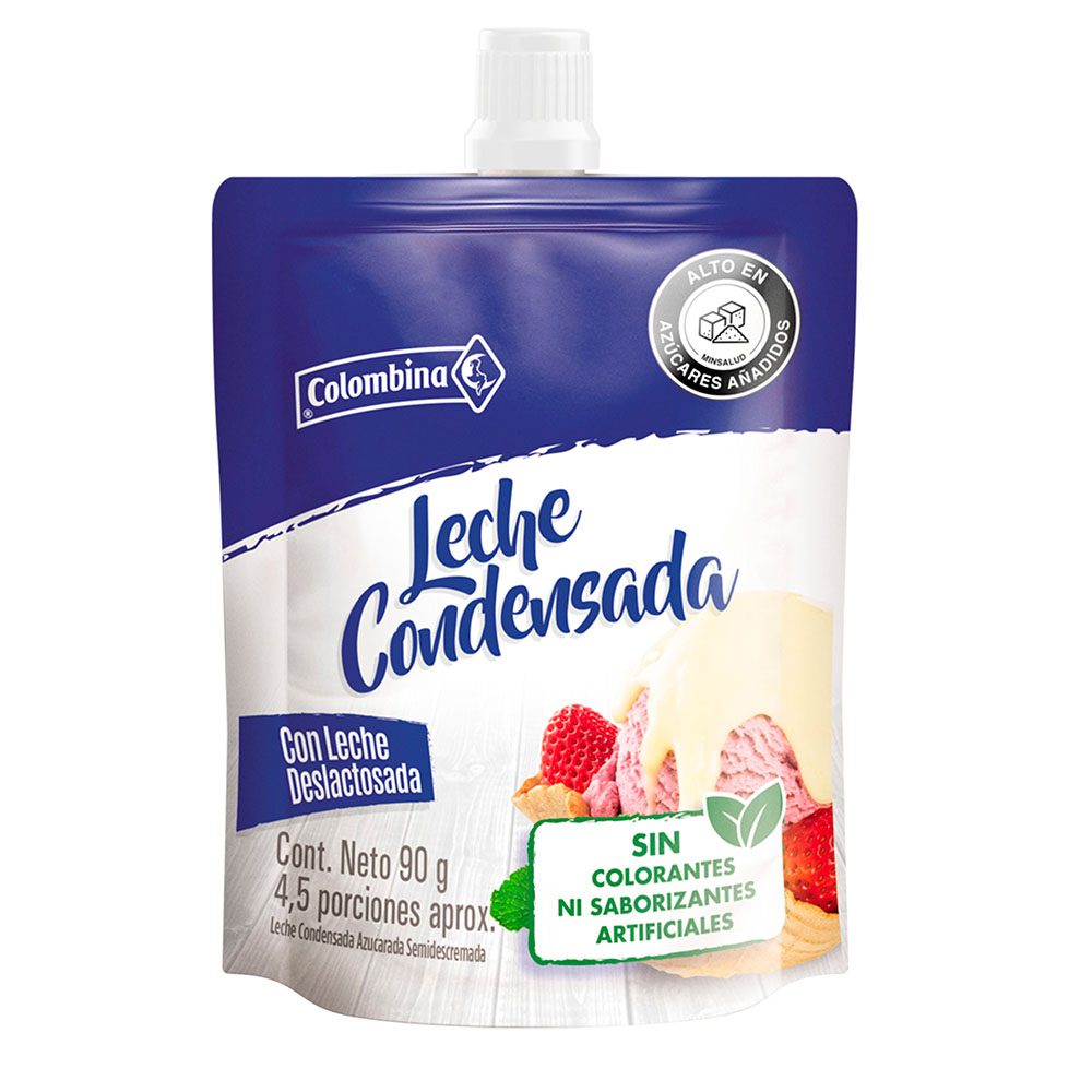 Leche Condensada Colombina Con Leche Deslactosada