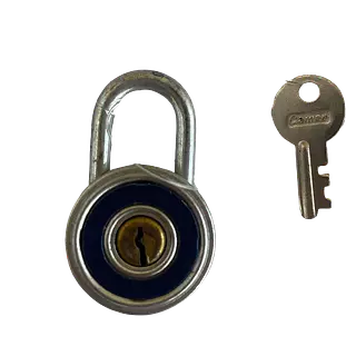 Candado Camer Número 27 Azul