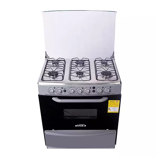 Estufa De Piso Abba Rg802-4 Gt Gas Horno 6 Puesto Gratinador