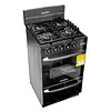 Estufa Abba Master Chef Ag203-4gt Gas 4 Puestos Asador Vidri