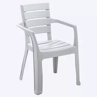 Silla Rimax Barú Con Brazos Gris Hielo