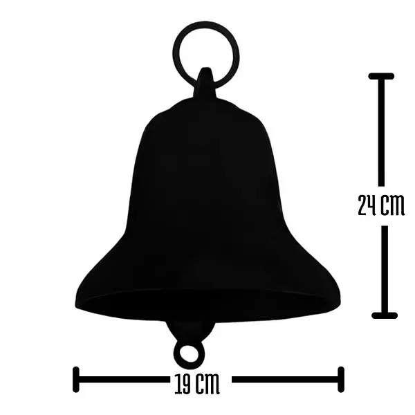 Campana De Iglesia Dorada Grande