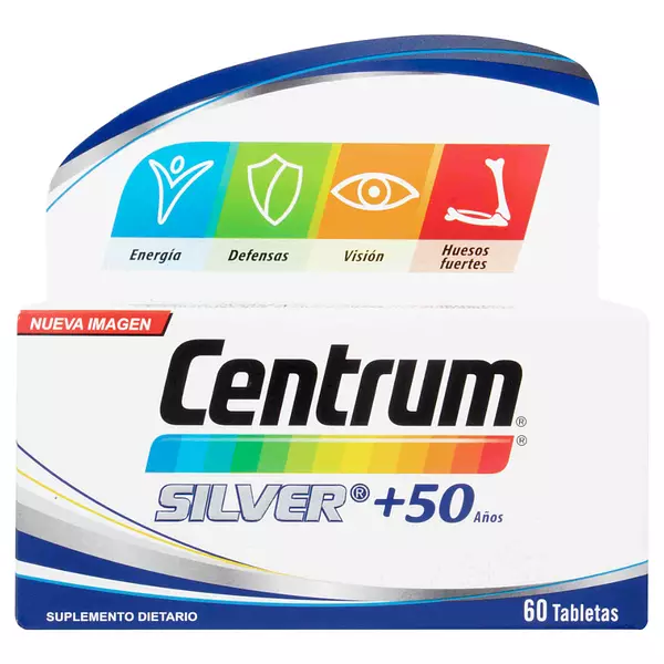 Centrum Silver 50+ 60 Tabletas