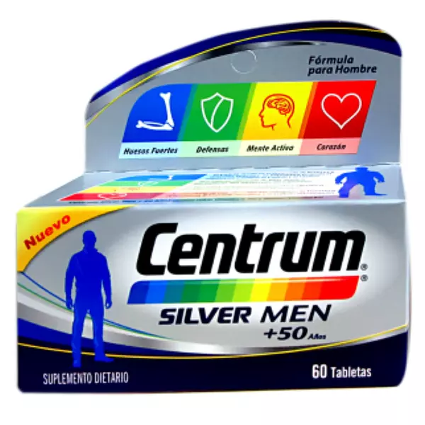 Centrum Silver Men 50+ 30 Tabletas