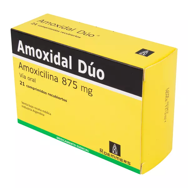 Amoxidal Duo 875 Mg