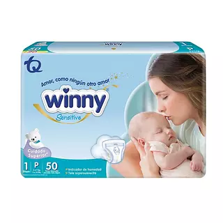 Pañal Winny Sensitive Gold Etapa 1