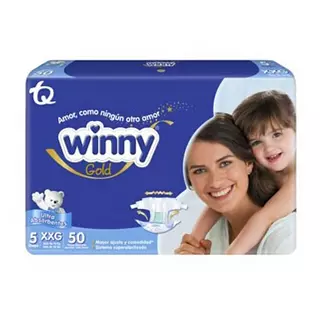 Pañal Winny Sensitive Gold Etapa 5