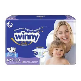 Pañal Winny Sensitive Gold Etapa 4
