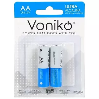 Pila Voniko Alkalina Aa