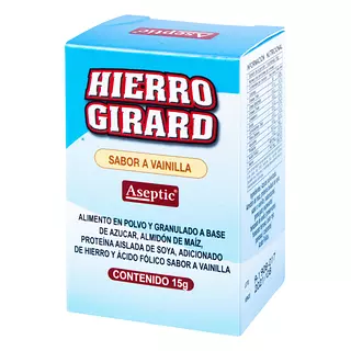 Hierro Girard Vainilla