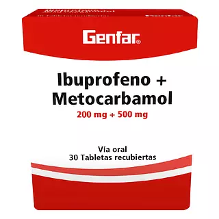 Ibuprofeno+ Metocarbamol
