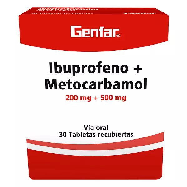 Ibuprofeno+ Metocarbamol