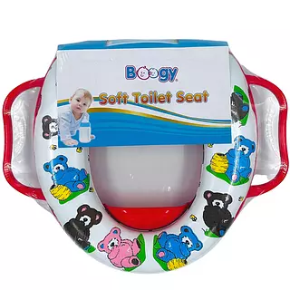 Adaptador Inodoro con Agarradera Rojo