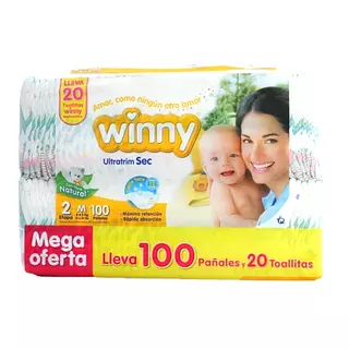 Pañal Winny Ultratrim Sec Etapa 2