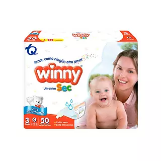 Pañal Winny Ultratrim Sec Etapa 3