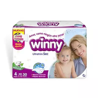 Pañal Winny Ultratrim Sec Etapa 4