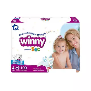 Pañal Winny Ultratrim Sec Etapa 4