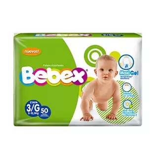 Pañal Bebex Etapa 3