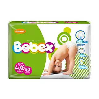 Pañal Bebex Etapa 4