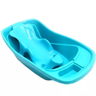 Tina Azul Con Soporte