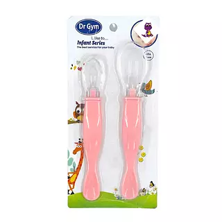 Set Cucharas Siliconadas Rosadas