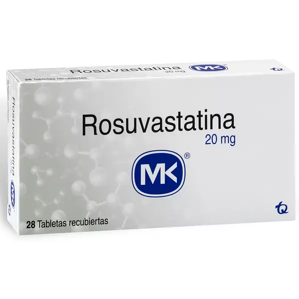 Rosuvastatina 20 Mg