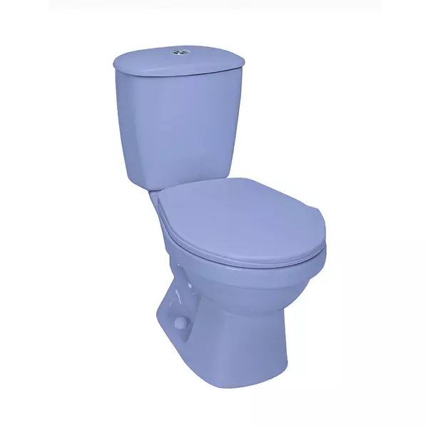 Taza Sanitaria Baño Corona Azul