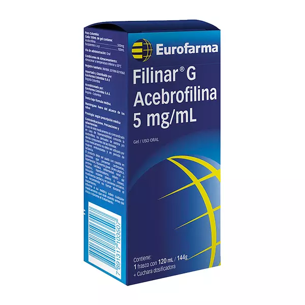 Filinar G Acebrofilina 5 Mg