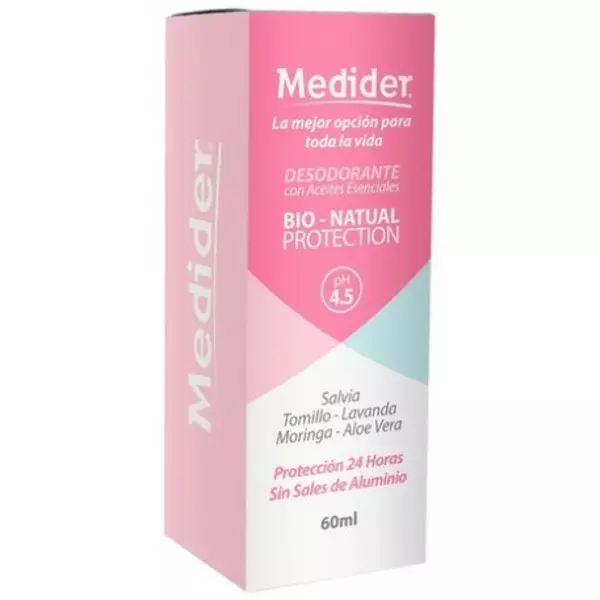 Desodorante Medider Bio Natural Rosado