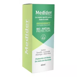 Desodorante Medider Bio Natural Verde