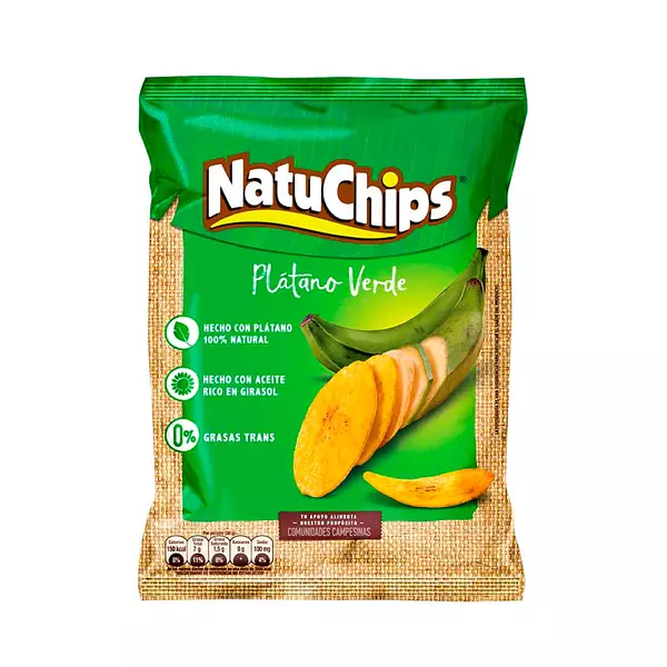 Natuchips Plátano Verde