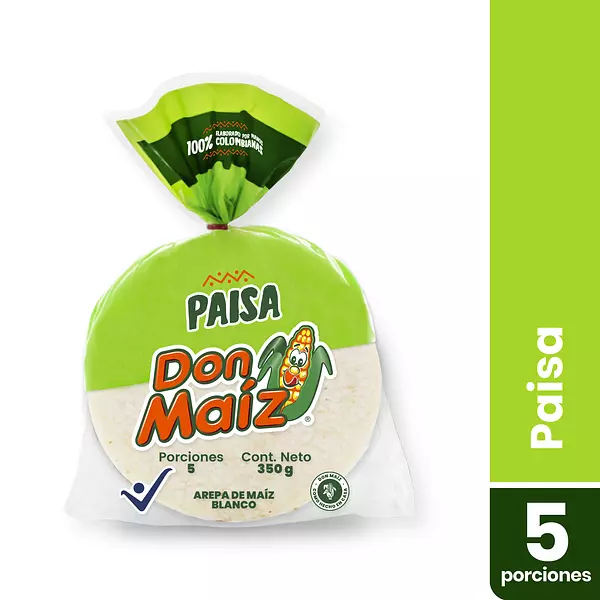 Arepa Paisa Don Maiz