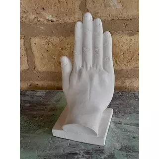 Mano Estilo Tranca Libros Blanca Unidad