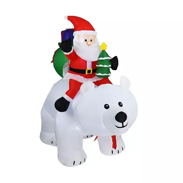 Inflable Navideño Oso Polar