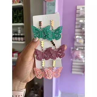Aretes Mariposa