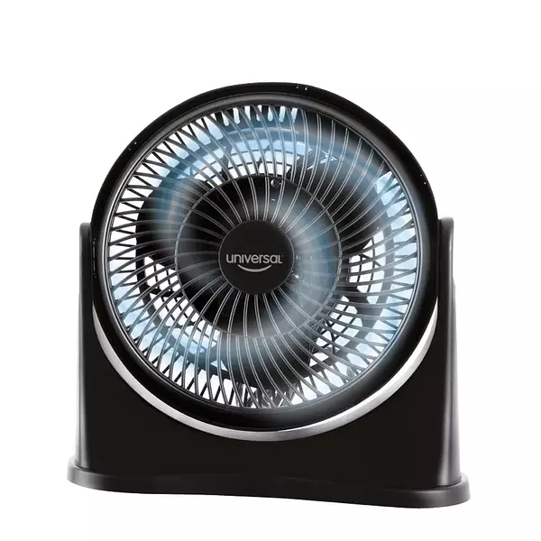 Ventilador Universal Negro 8 Pulgadas