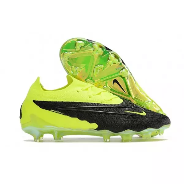 Nike Phantom Gx Negro Verde Fluorescente