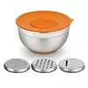 Multibowl Home Elements 22 Cm Acero Inoxidable