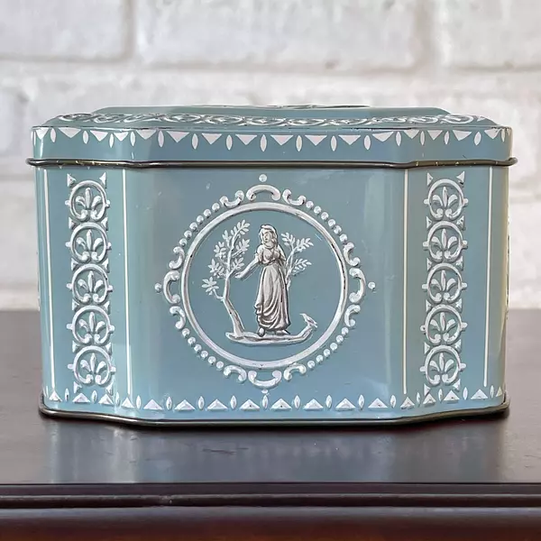 Caja Inglesa Estilo Wedgwood - Inglaterra 1990