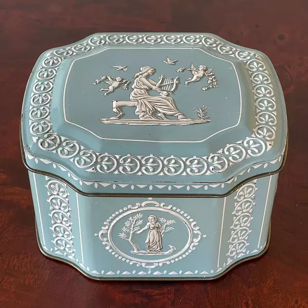 Caja Inglesa Estilo Wedgwood - Inglaterra 1990