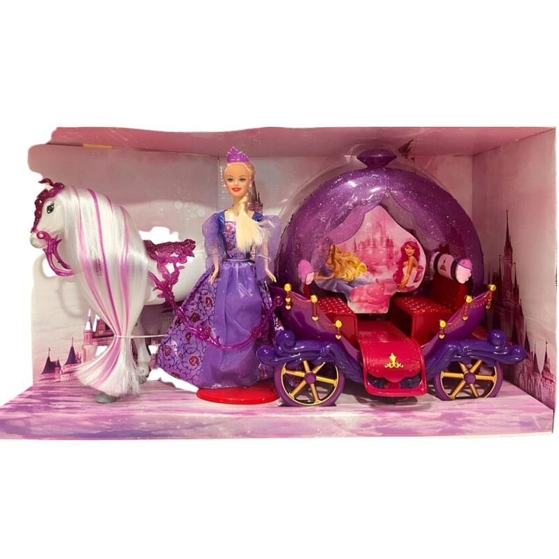 Carruaje de barbie princesa hot sale