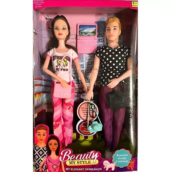 Muñeca Barbie Y Ken Con Accesorios