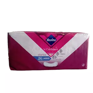 Protectores Nosotras V-Confident Largo