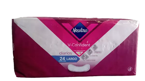 Protectores Nosotras V-Confident Largo