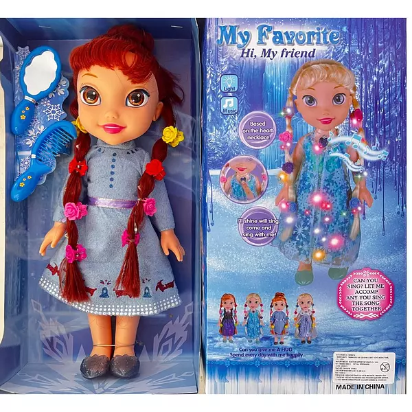 Muñeca Frozen Musical Con Luces