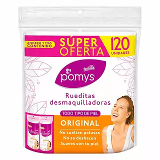 Rueditas Desmaquilladoras Pomys