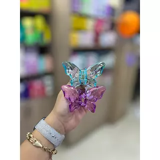Gancho Mariposa Cristal Grande