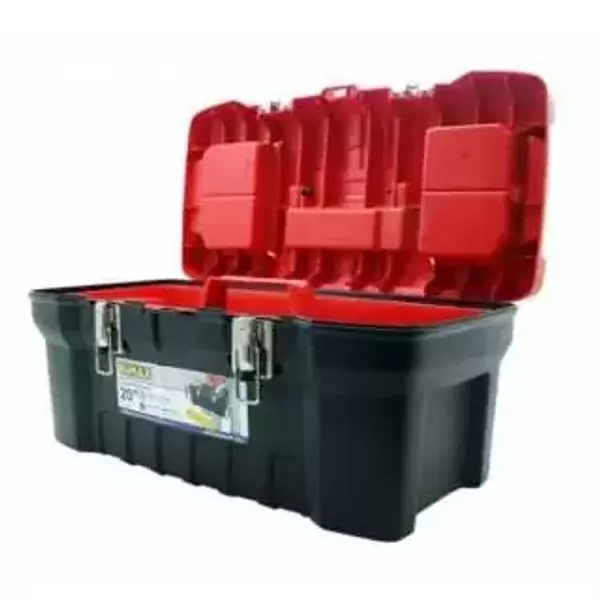 Caja De Herramientas Rimax 20" To Cm Negro Rojo